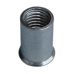 Small Head Open End Smooth Rivet Nuts